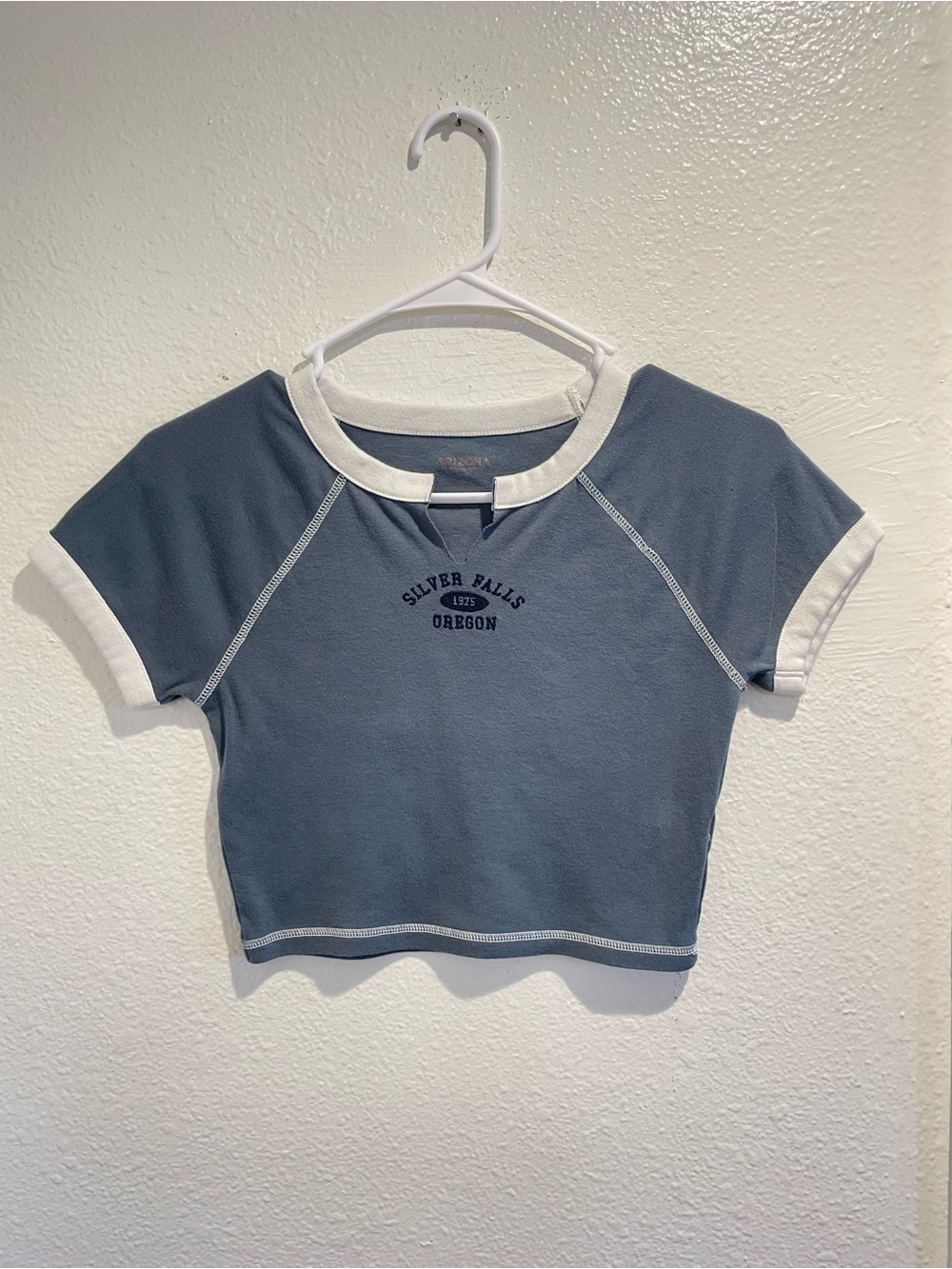 🦋 Arizona Jean Co Silver Falls Oregon Baseball Tee S